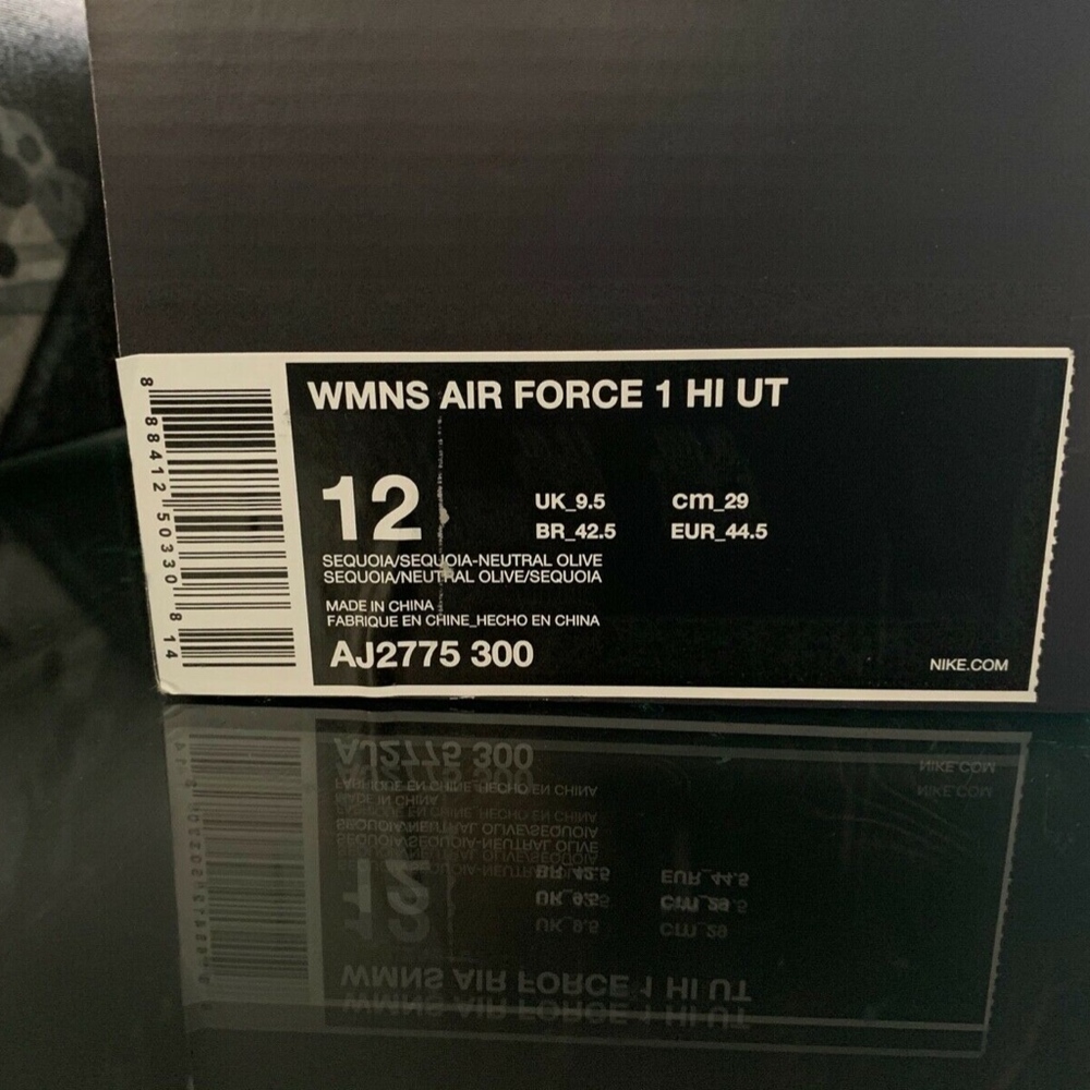 WOMENS NIKE AIR FORCE 1 HI UTILITY | NEW - Picture 8 of 8
